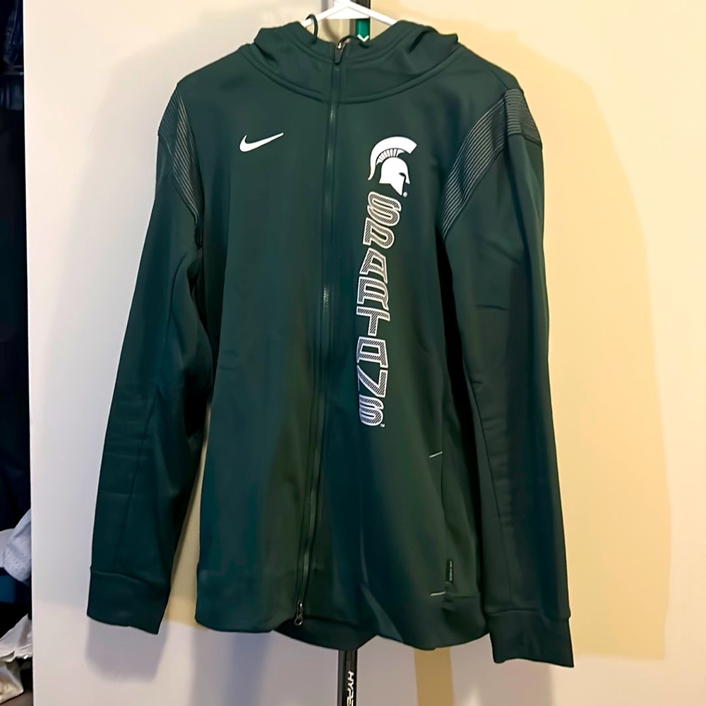 Nike sweat suit top zip up